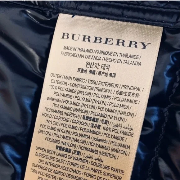 BURBERRY NWT Chevrington Hooded Parka Quilted Puffer Jacket Trench 3 In 1 Sz 12
